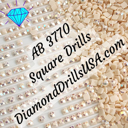 AB 3770 SQUARE Aurora Borealis 5D Diamond Painting Drills 