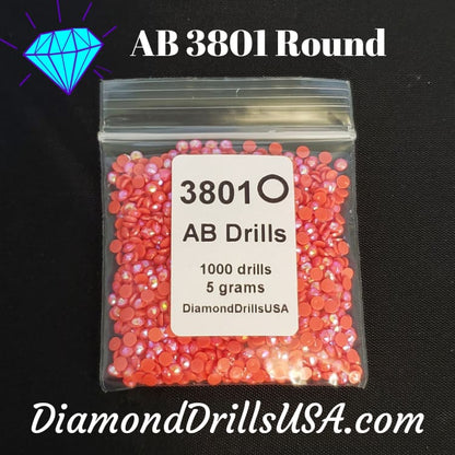 AB 3801 ROUND Aurora Borealis 5D Diamond Painting Drills 