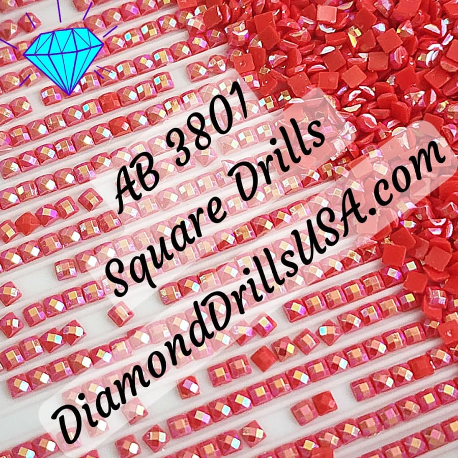 AB 3801 SQUARE Aurora Borealis 5D Diamond Painting Drills 
