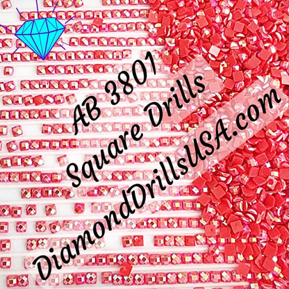 AB 3801 SQUARE Aurora Borealis 5D Diamond Painting Drills