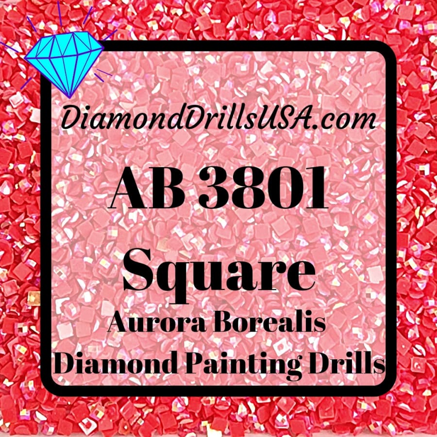 AB 3801 SQUARE Aurora Borealis 5D Diamond Painting Drills 