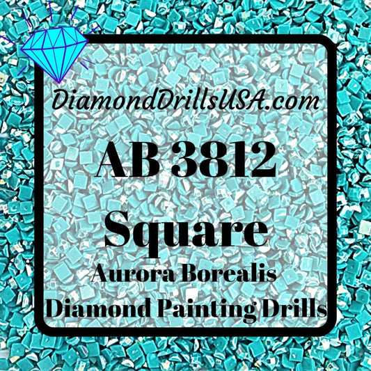 AB 3812 SQUARE Aurora Borealis 5D Diamond Painting Drills 