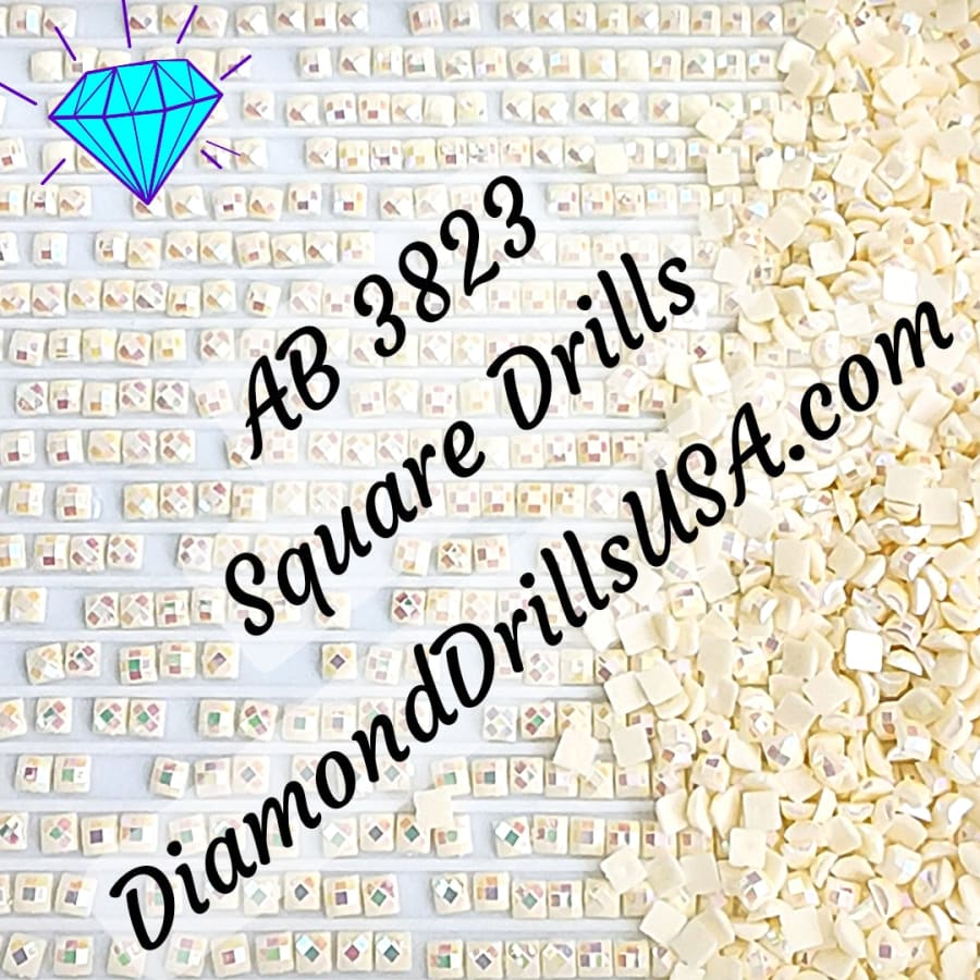 AB 3823 SQUARE Aurora Borealis 5D Diamond Painting Drills 