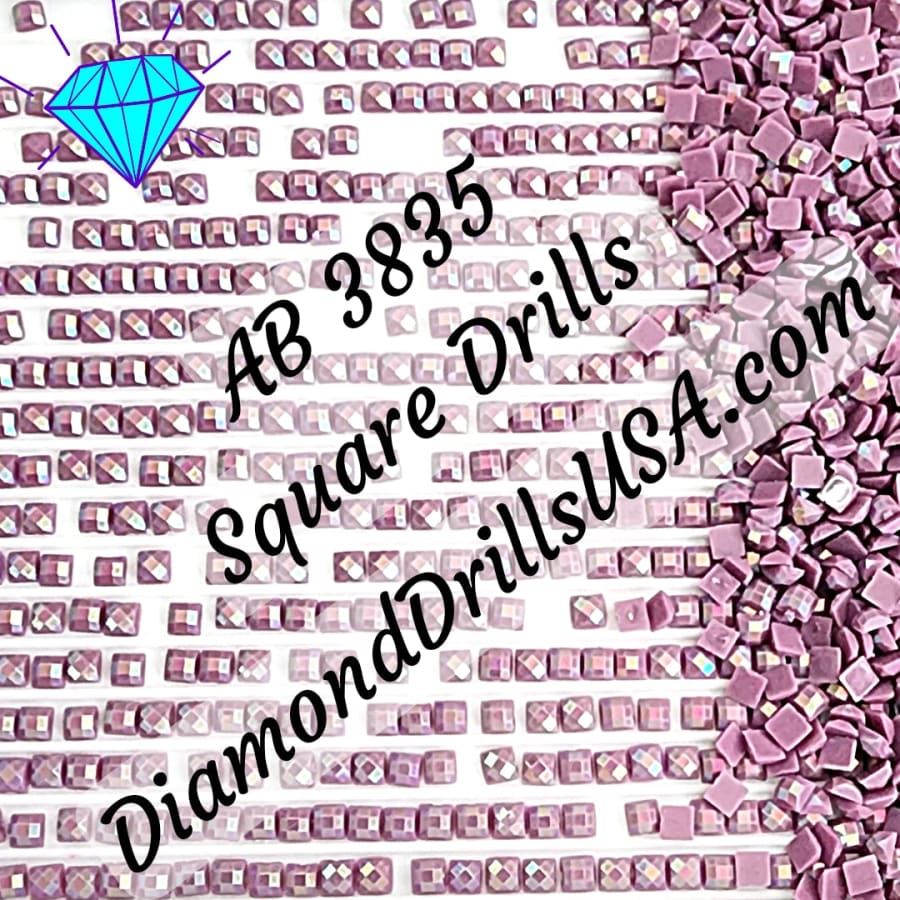 AB 3835 SQUARE Aurora Borealis 5D Diamond Painting Drills 