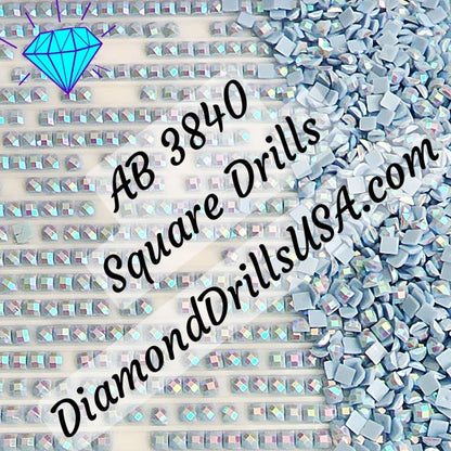 AB 3840 SQUARE Aurora Borealis 5D Diamond Painting Drills 