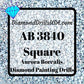 AB 3840 SQUARE Aurora Borealis 5D Diamond Painting Drills 