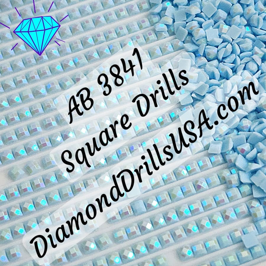 AB 3841 SQUARE Aurora Borealis 5D Diamond Painting Drills 