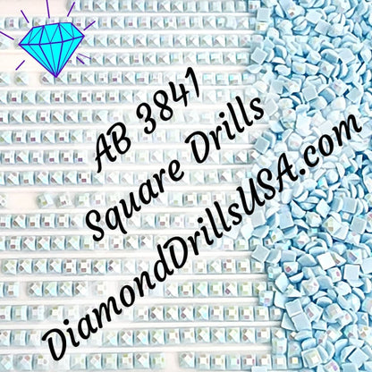 AB 3841 SQUARE Aurora Borealis 5D Diamond Painting Drills