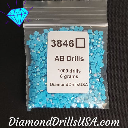 AB 3846 SQUARE Aurora Borealis 5D Diamond Painting Drills