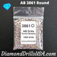 AB 3861 ROUND Aurora Borealis 5D Diamond Painting Drills 