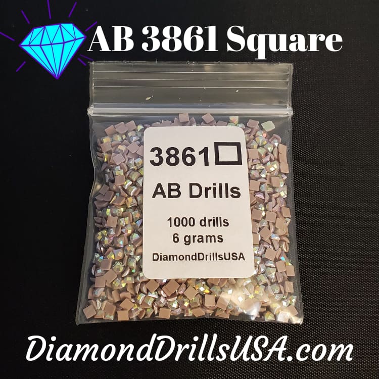 AB 3861 SQUARE Aurora Borealis 5D Diamond Painting Drills 
