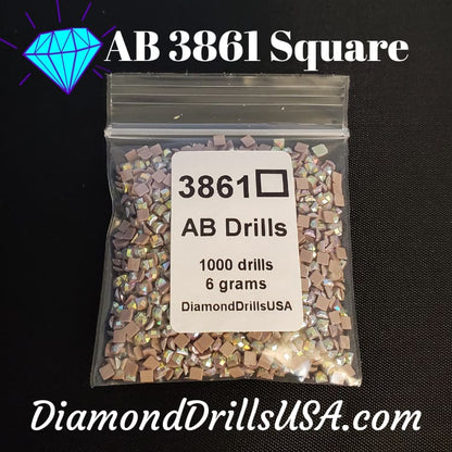 AB 3861 SQUARE Aurora Borealis 5D Diamond Painting Drills