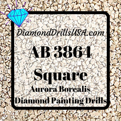 AB 3864 SQUARE Aurora Borealis 5D Diamond Painting Drills 
