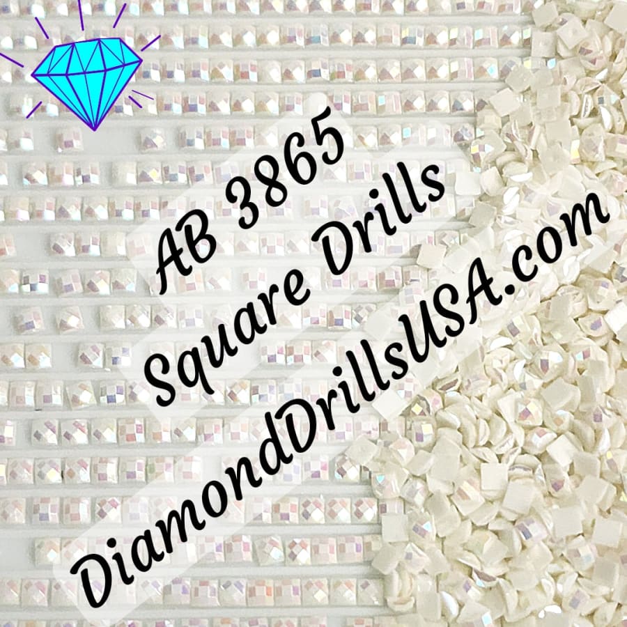 AB 3865 SQUARE Aurora Borealis 5D Diamond Painting Drills 