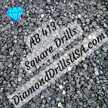 AB 413 SQUARE Aurora Borealis 5D Diamond Painting Drills 
