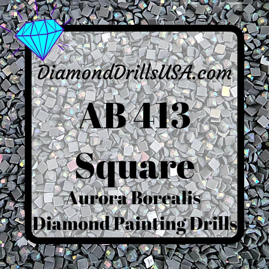 AB 413 SQUARE Aurora Borealis 5D Diamond Painting Drills 