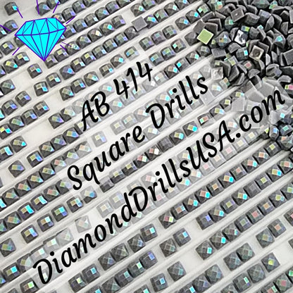 AB 414 SQUARE Aurora Borealis 5D Diamond Painting Drills 