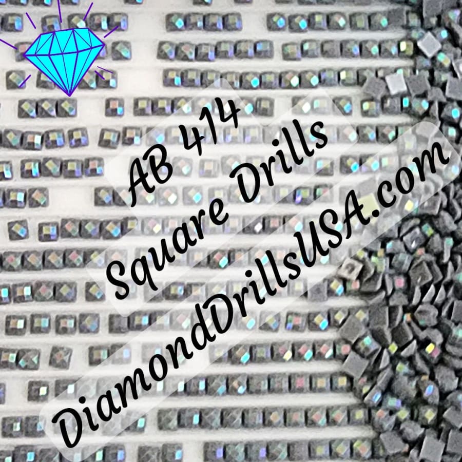 AB 414 SQUARE Aurora Borealis 5D Diamond Painting Drills 