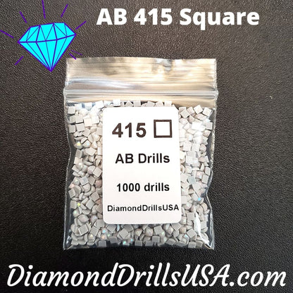 AB 415 SQUARE Aurora Borealis 5D Diamond Painting Drills 