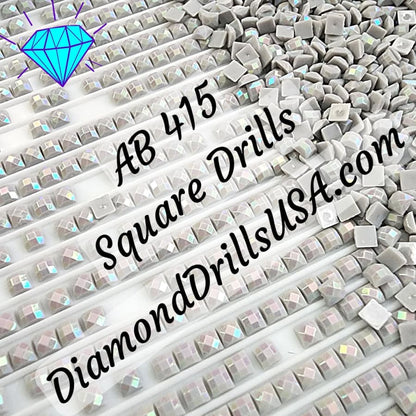 AB 415 SQUARE Aurora Borealis 5D Diamond Painting Drills 