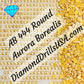 AB 444 ROUND Aurora Borealis 5D Diamond Painting Drills
