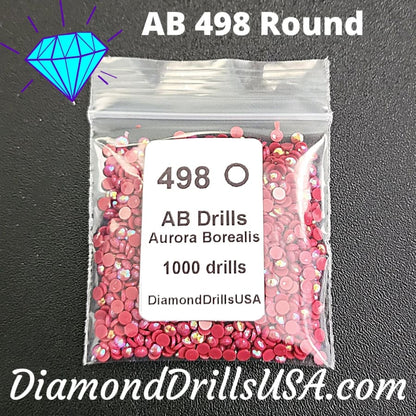 AB 498 ROUND Aurora Borealis 5D Diamond Painting Drills