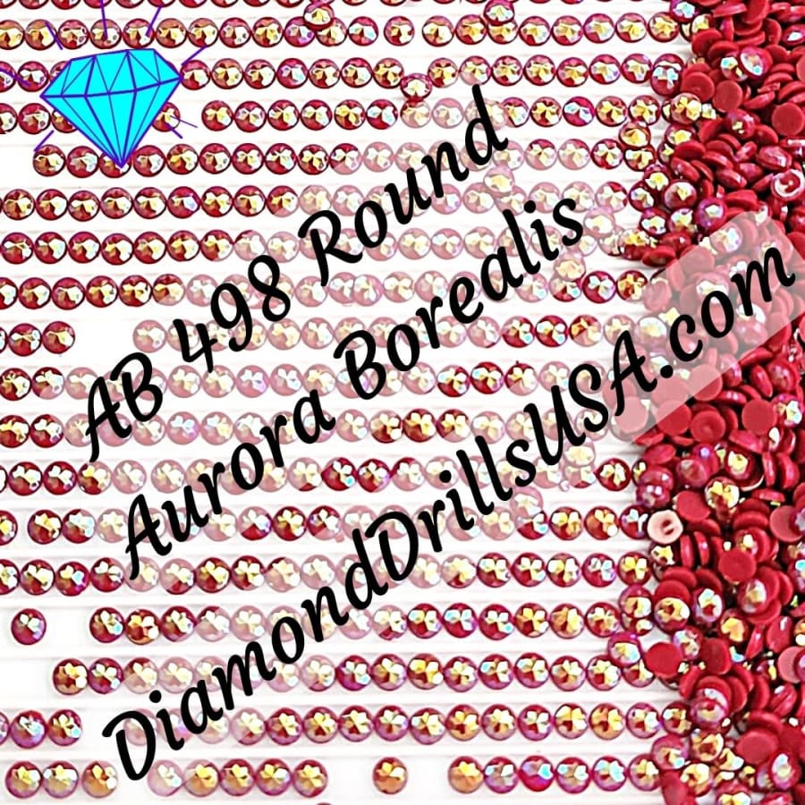 AB 498 ROUND Aurora Borealis 5D Diamond Painting Drills