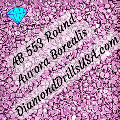 AB 553 ROUND Aurora Borealis 5D Diamond Painting Drills