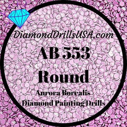 AB 553 ROUND Aurora Borealis 5D Diamond Painting Drills