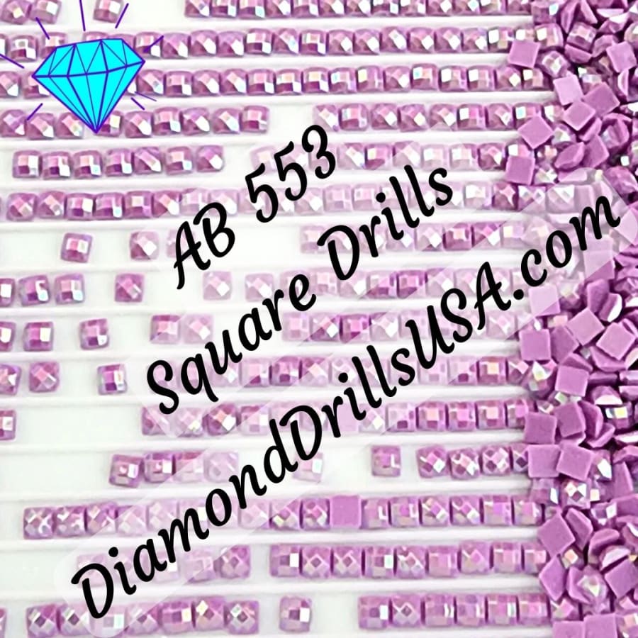 AB 553 SQUARE Aurora Borealis 5D Diamond Painting Drills 