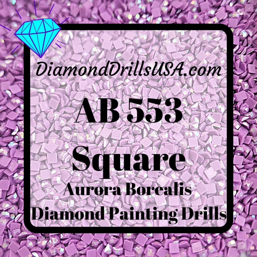 AB 553 SQUARE Aurora Borealis 5D Diamond Painting Drills 