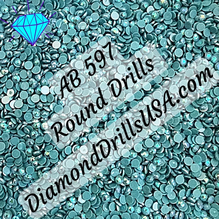 AB 597 ROUND Aurora Borealis 5D Diamond Painting Drills 