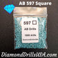 AB 597 SQUARE Aurora Borealis 5D Diamond Painting Drills 