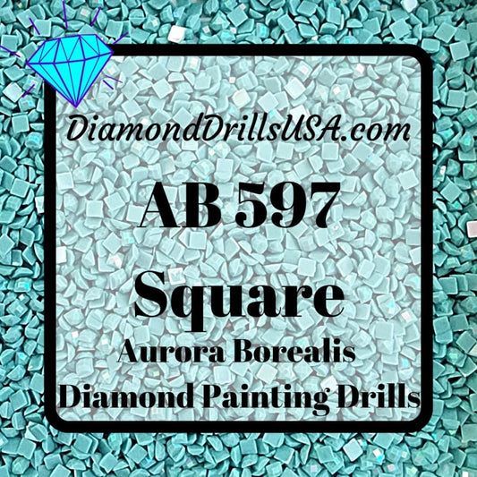 AB 597 SQUARE Aurora Borealis 5D Diamond Painting Drills 