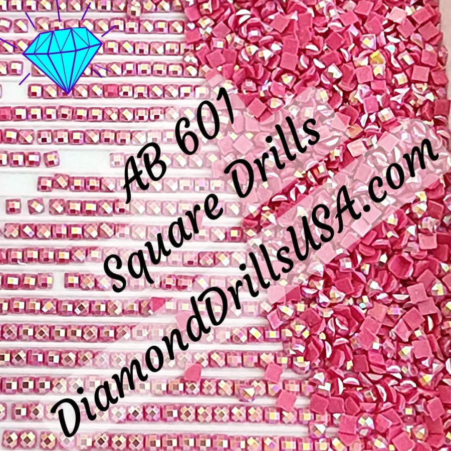 Square Crystal Drill 606 Diamond Painting Drills Dmc #606 Burnt Orange-Red  - Yahoo Shopping