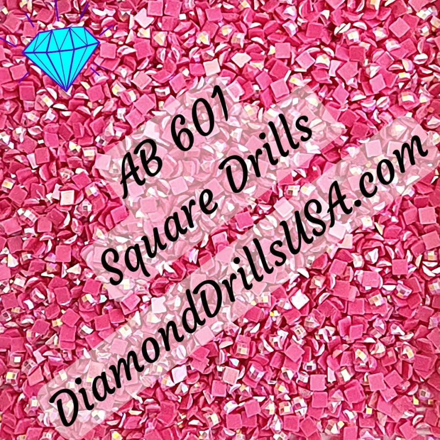 Large DMC AB Aurora Borealis Diamond Painting Labels, Color Coordinating  .75 in Rectangular AB Stickers for Diamond Drill Storage Containers