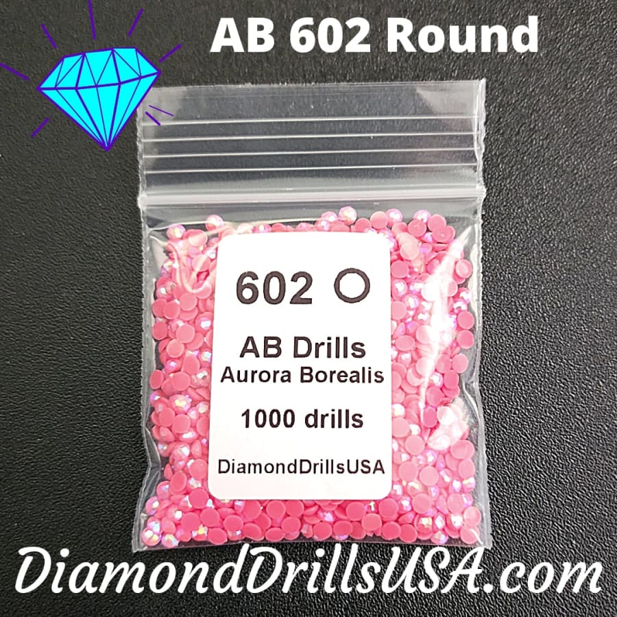 AB 602 ROUND Aurora Borealis 5D Diamond Painting Drills DMC