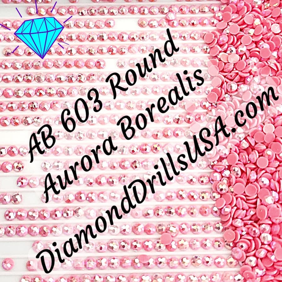 AB 603 ROUND Aurora Borealis 5D Diamond Painting Drills