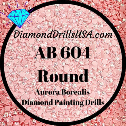 AB 604 ROUND Aurora Borealis 5D Diamond Painting Drills