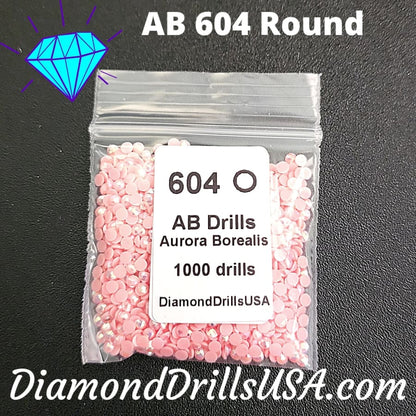 AB 604 ROUND Aurora Borealis 5D Diamond Painting Drills