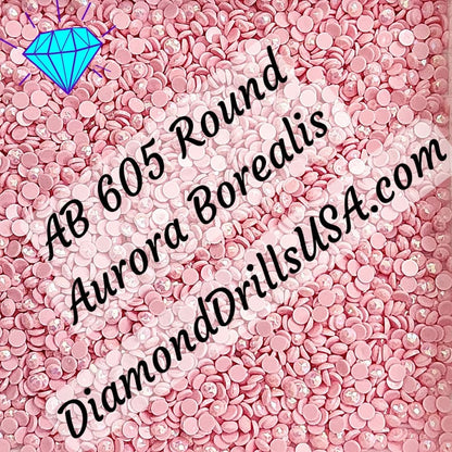 AB 605 ROUND Aurora Borealis 5D Diamond Painting Drills