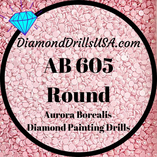 AB 605 ROUND Aurora Borealis 5D Diamond Painting Drills
