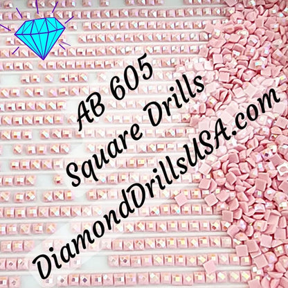 AB 605 SQUARE Aurora Borealis 5D Diamond Painting Drills 