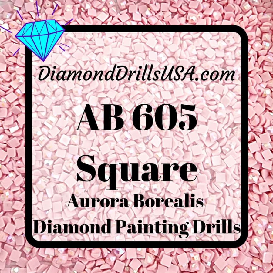 AB 605 SQUARE Aurora Borealis 5D Diamond Painting Drills 