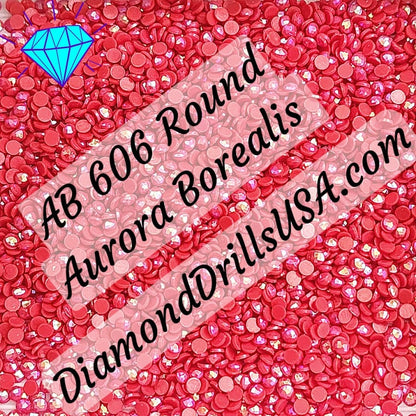AB 606 ROUND Aurora Borealis 5D Diamond Painting Drills