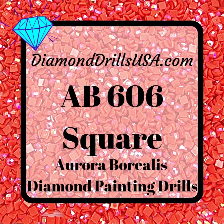 AB 606 SQUARE Aurora Borealis 5D Diamond Painting Drills 