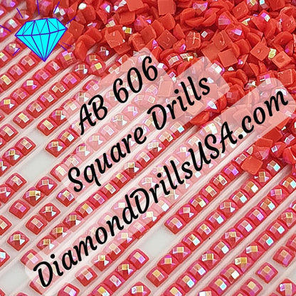 AB 606 SQUARE Aurora Borealis 5D Diamond Painting Drills 