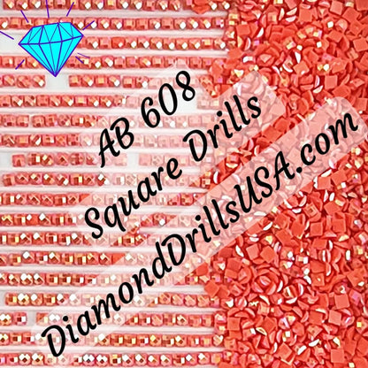 AB 608 SQUARE Aurora Borealis 5D Diamond Painting Drills 