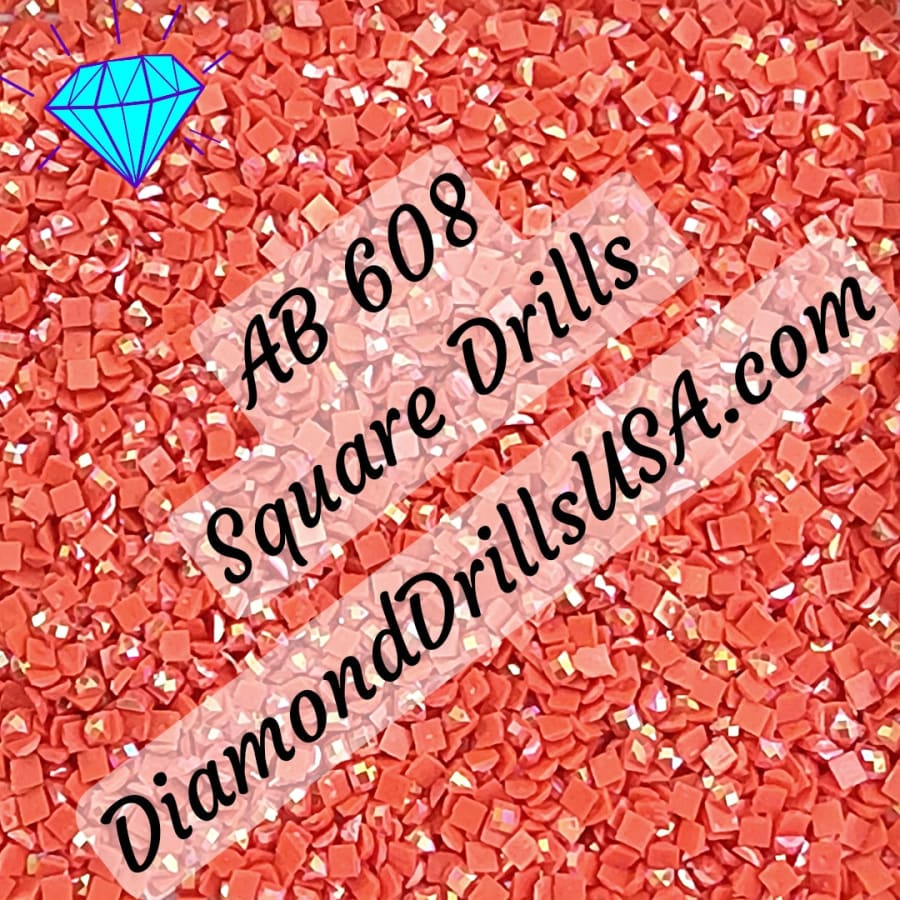 AB 608 SQUARE Aurora Borealis 5D Diamond Painting Drills 