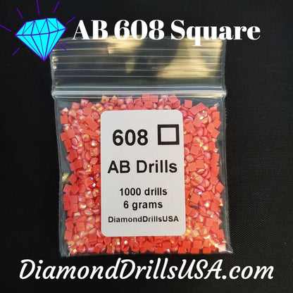 AB 608 SQUARE Aurora Borealis 5D Diamond Painting Drills 